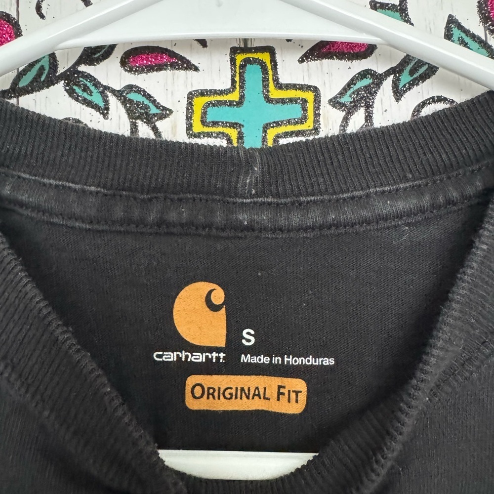 Carhartt Men's Dark Tee with Pocket - Picture 5 of 5